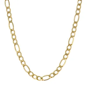 10K Yellow Gold Figaro Chain - 219939