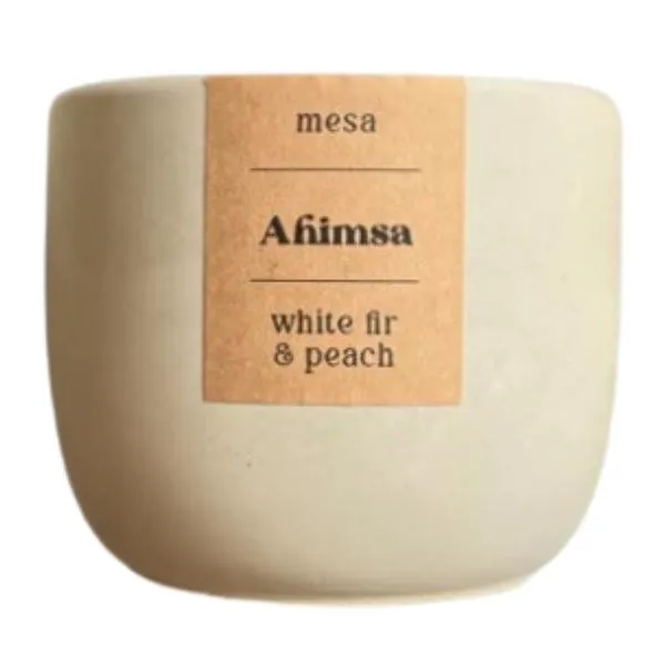 Ahimsa Concrete Soy Candle