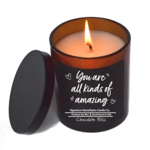 All Kinds of Amazing Chocolate Bliss Soy Candle