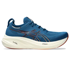 ASICS Men's Gel-Nimbus 26 AW24 - Rich Navy/Faded Orange