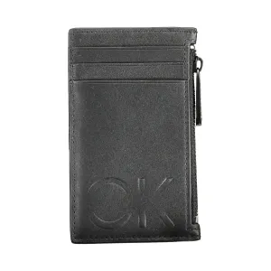 Calvin Klein Black Leather Men Wallet