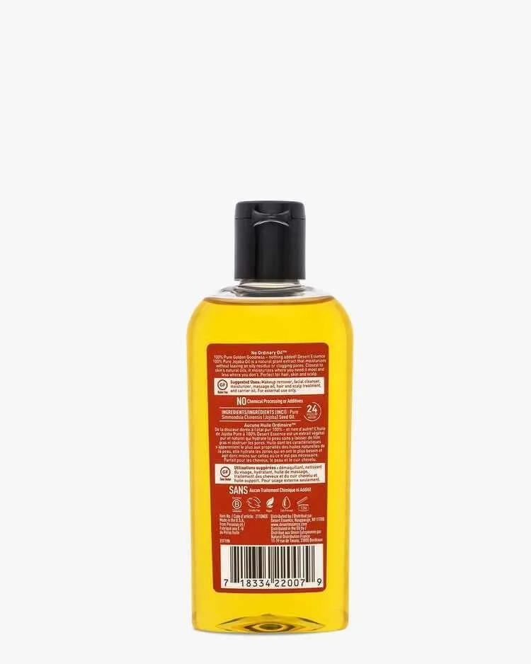 Desert Essence Jojoba Oil 100% Pure 4 oz Liquid