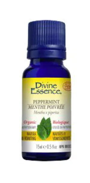 Divine Essence Organic Peppermint Oil (15ml)