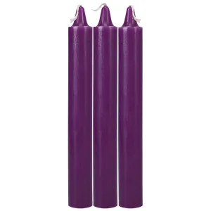 Doc Johnson Japanese Drip Candles - Purple