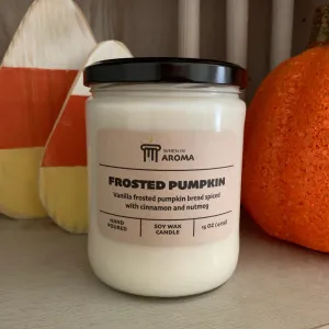 Frosted Pumpkin Soy Candle