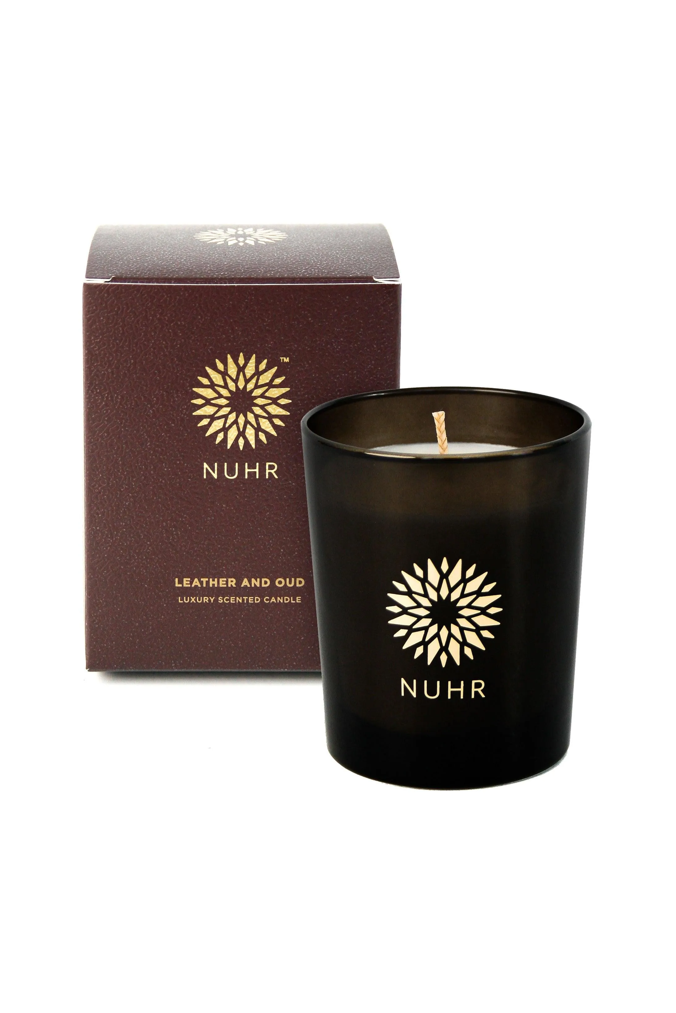 Luxury Scented Candles in Leather and Oud