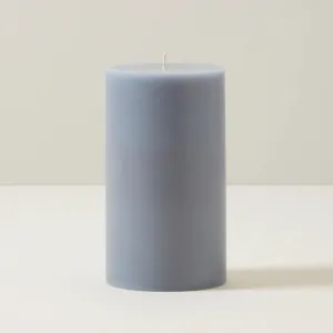 Pillar Candle - 4" X 7"  - BLUESTONE