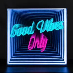 Positive Energy Neon Mirror