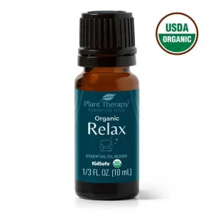 Relax Organic Essential Oil Blend