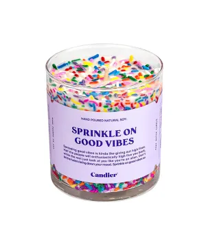 Ryan Porter Sprinkle Good Vibes Candle