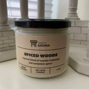 Spiced Woods Soy Candle