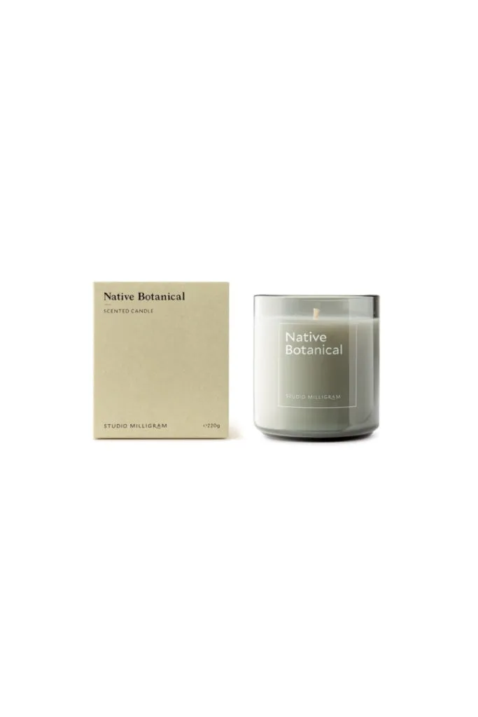 Studio Milligram - Scented Candle - 220g - Native Botanical